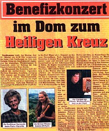 Musikabemd im Dom (Wochen-Chronik vom 15.09.2001)